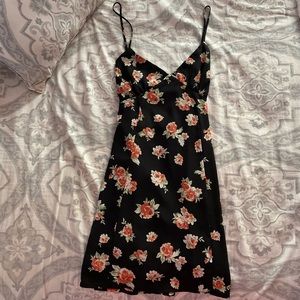 FOREVER 21 rose sun dress size M